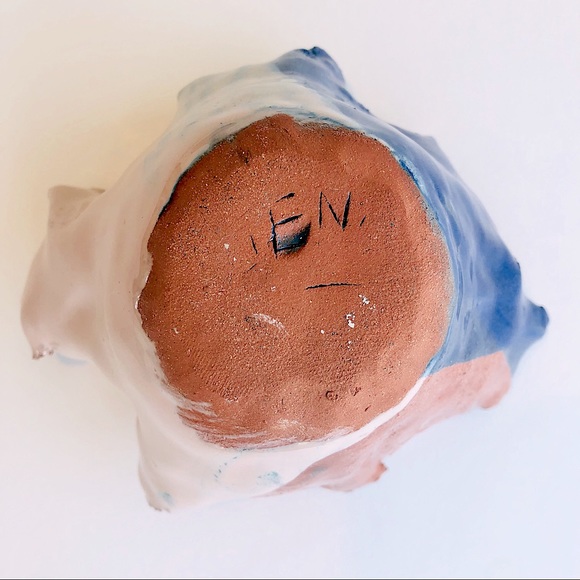 Handmade Glazed Ceramic Trinket Bowl / Dish - Picture 9 of 17